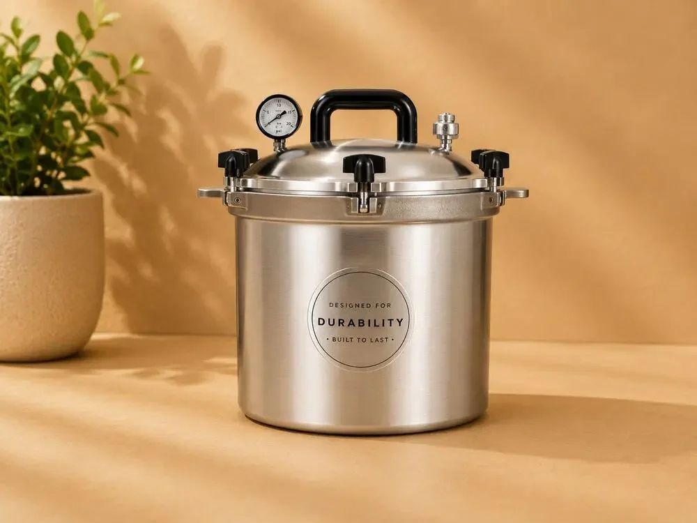 NWT All American 1930 921 Pressure Cooker Canner 21.5 Qt Aluminum Made in USA