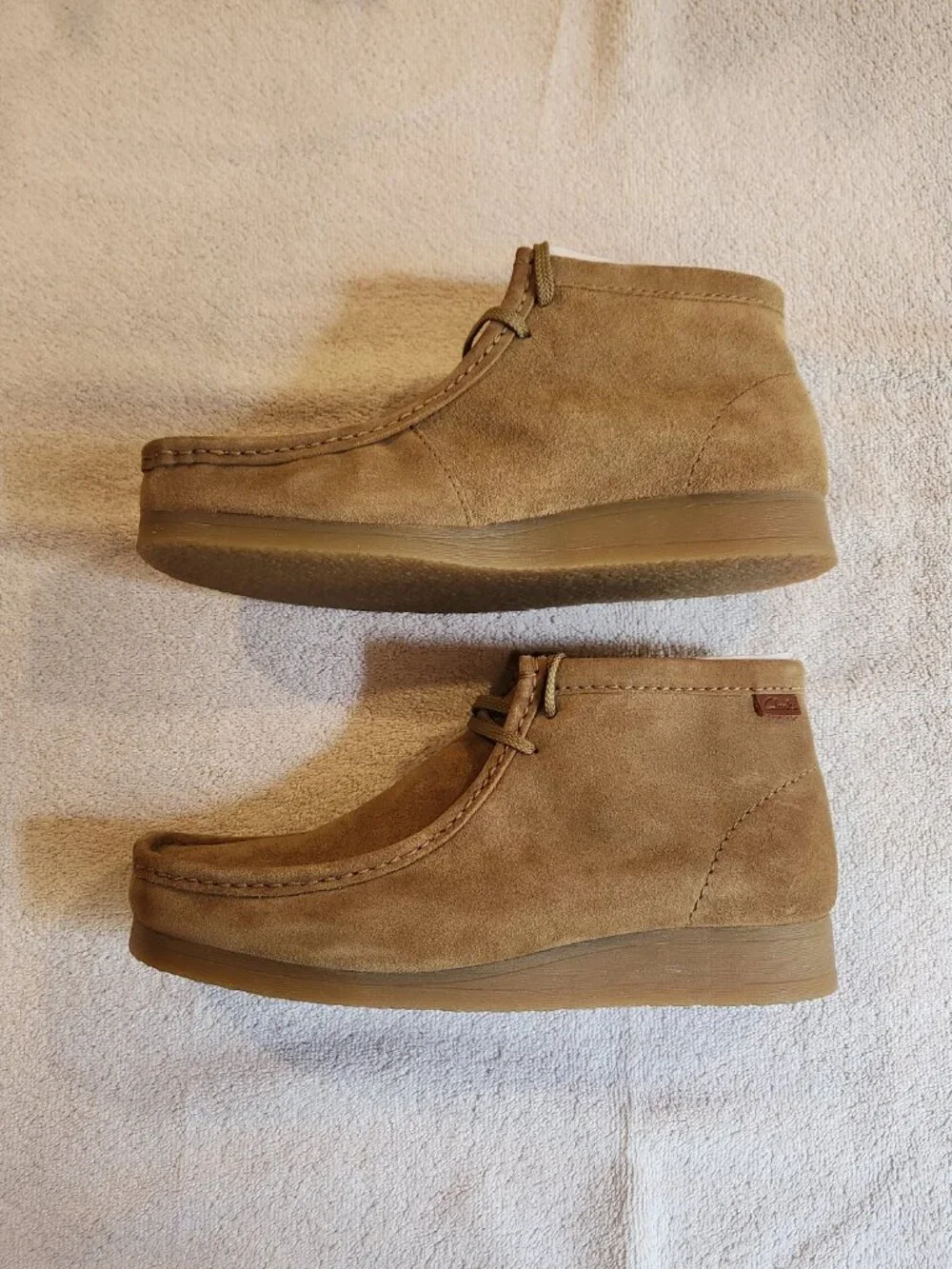 Clarks wallaston suede