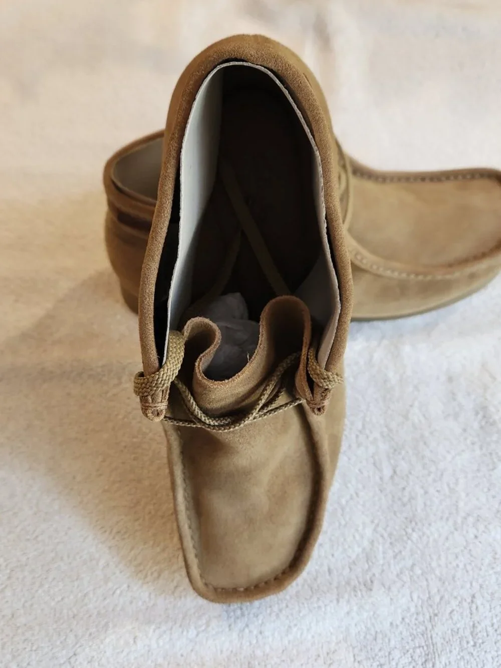 Clarks wallaston suede