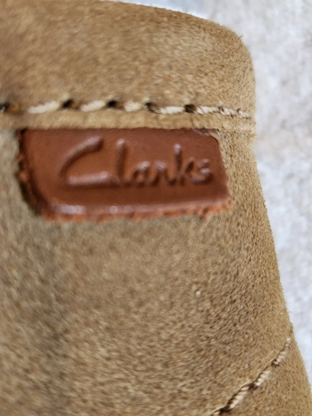 Clarks wallaston suede