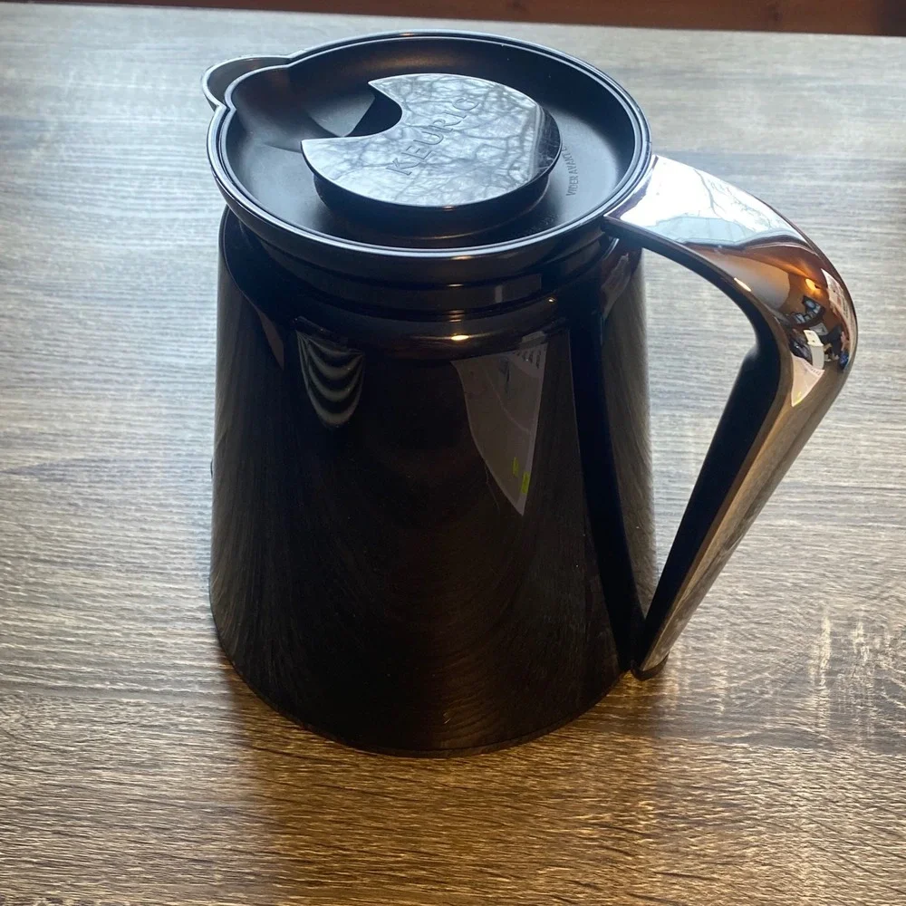 Keurig 2.0 Thermal Carafe Coffee Pot Black Chrome Handle‎