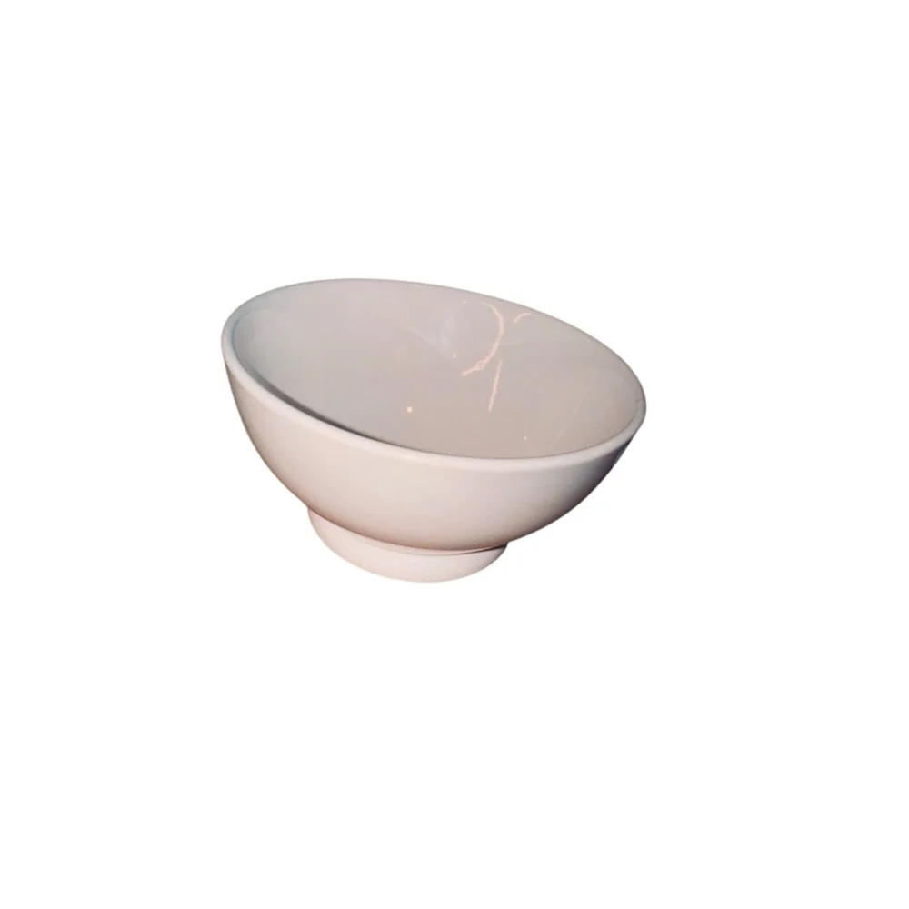 Rae Dunn Dog Bowl 'Chow Down' One Size Cream Black Pet Feeder