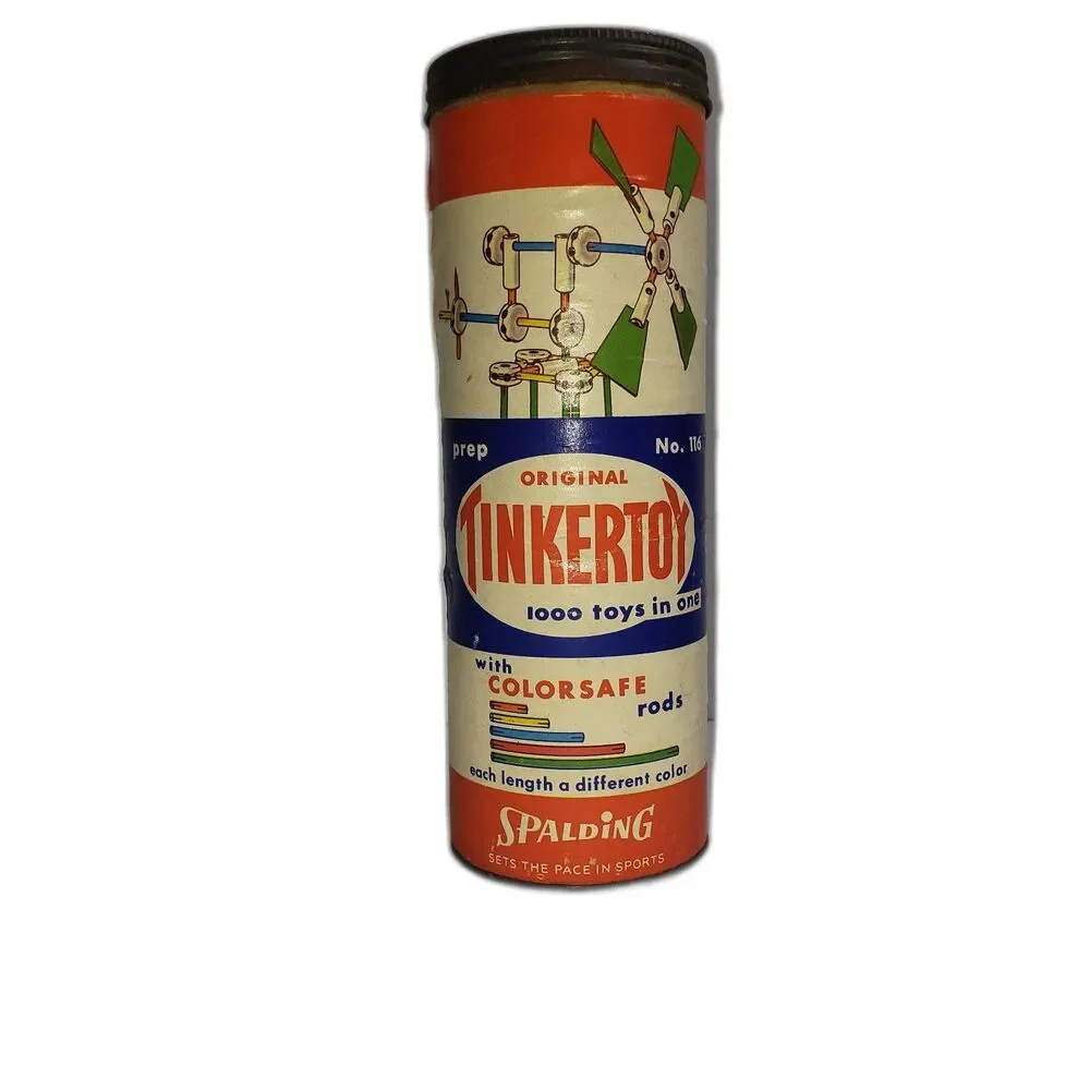 POOF-SLINKY vintage tinkertoy