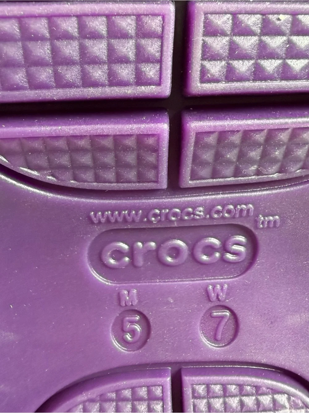 CROCS chunky platform