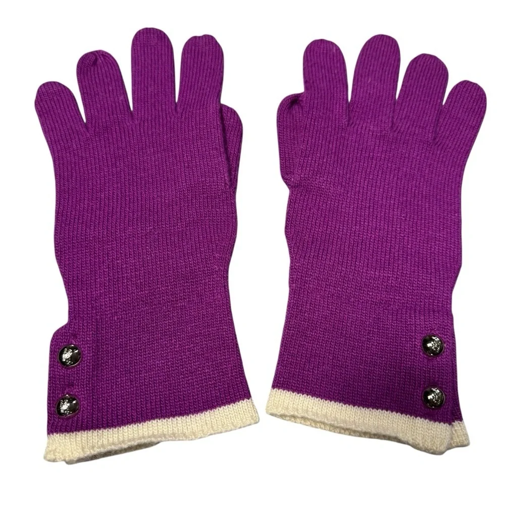 Coach purple knit