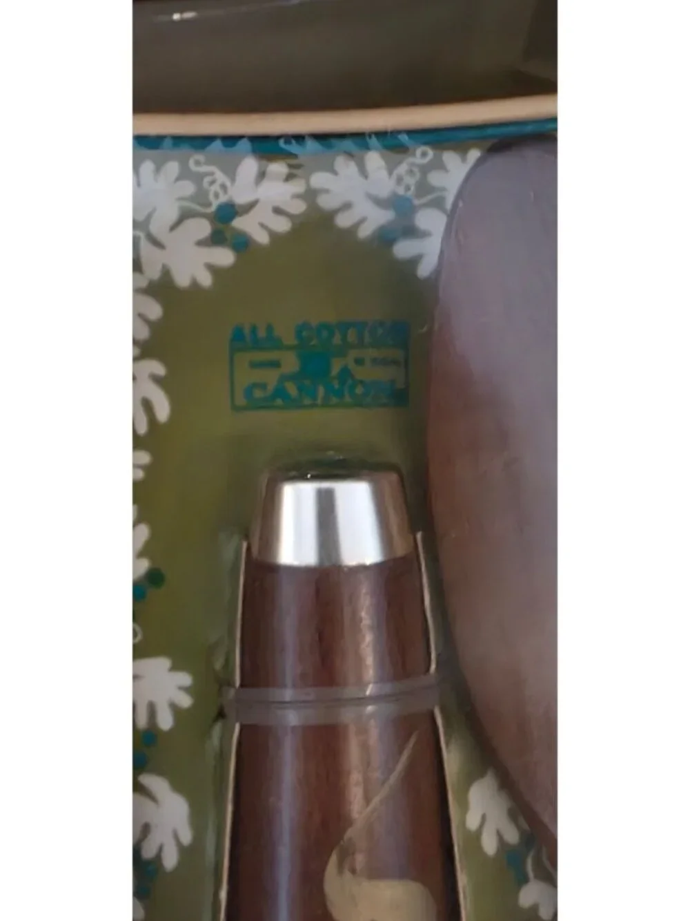NOS Vintage MCM Cannon Kitchen Fashions Hostess Salad Serving Set Retro Towels