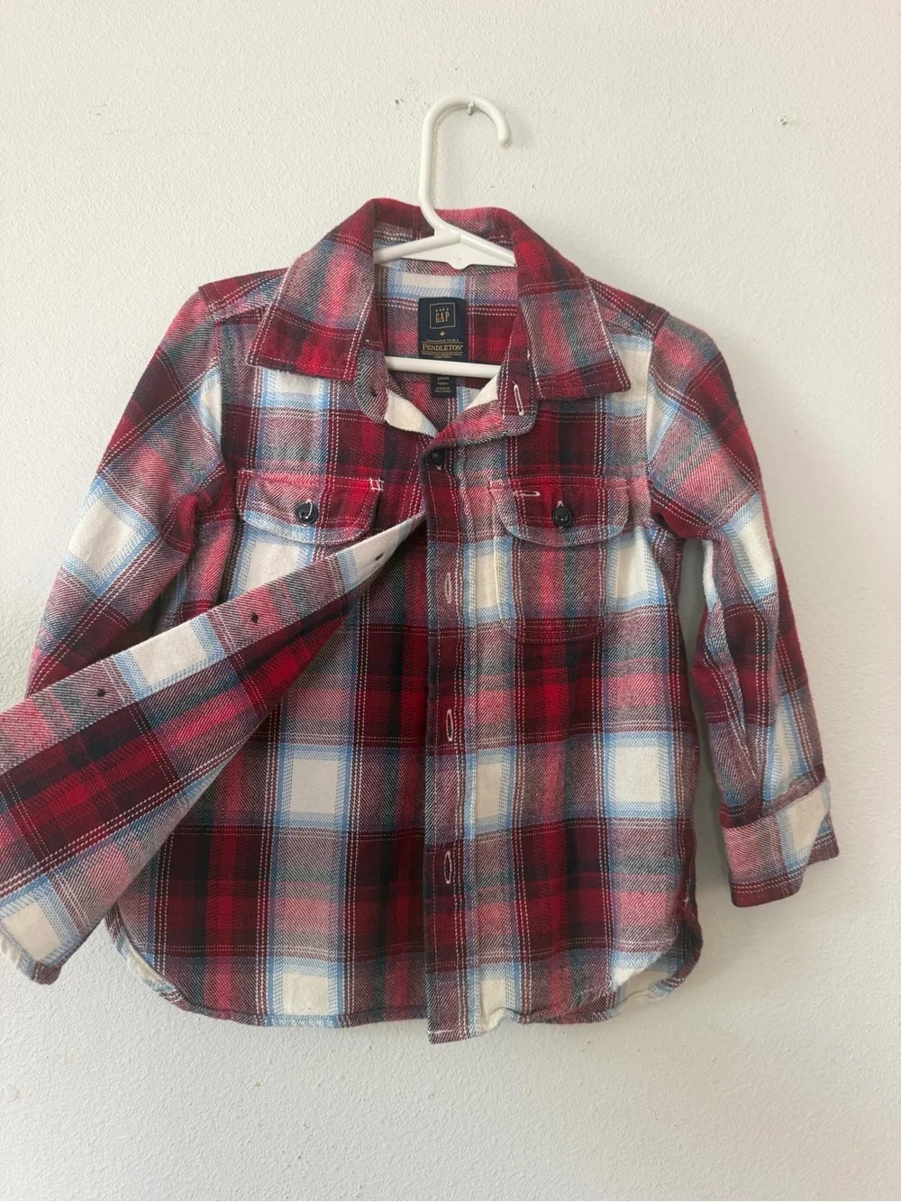GAP classic plaid