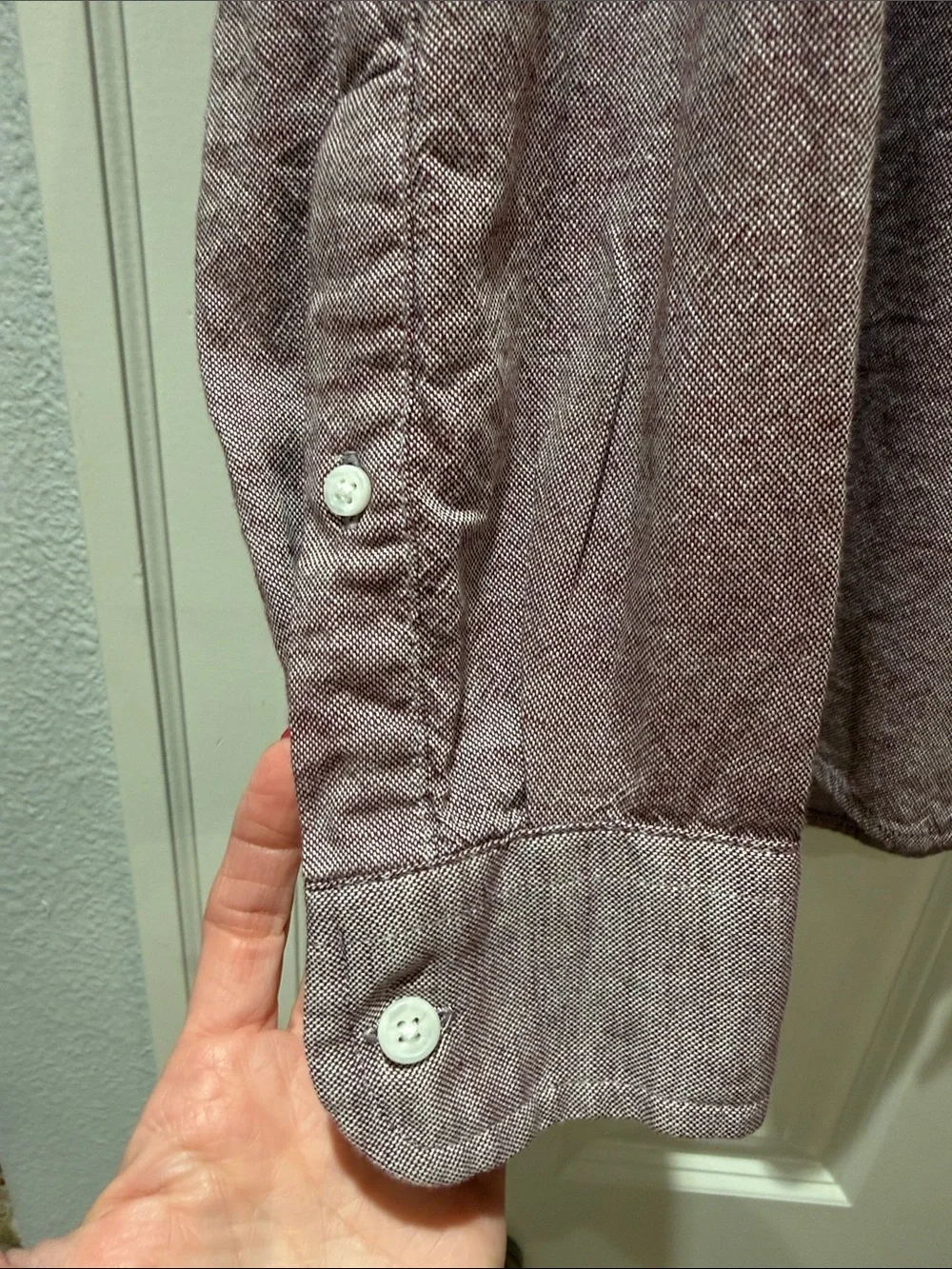 Banana Republic classic button