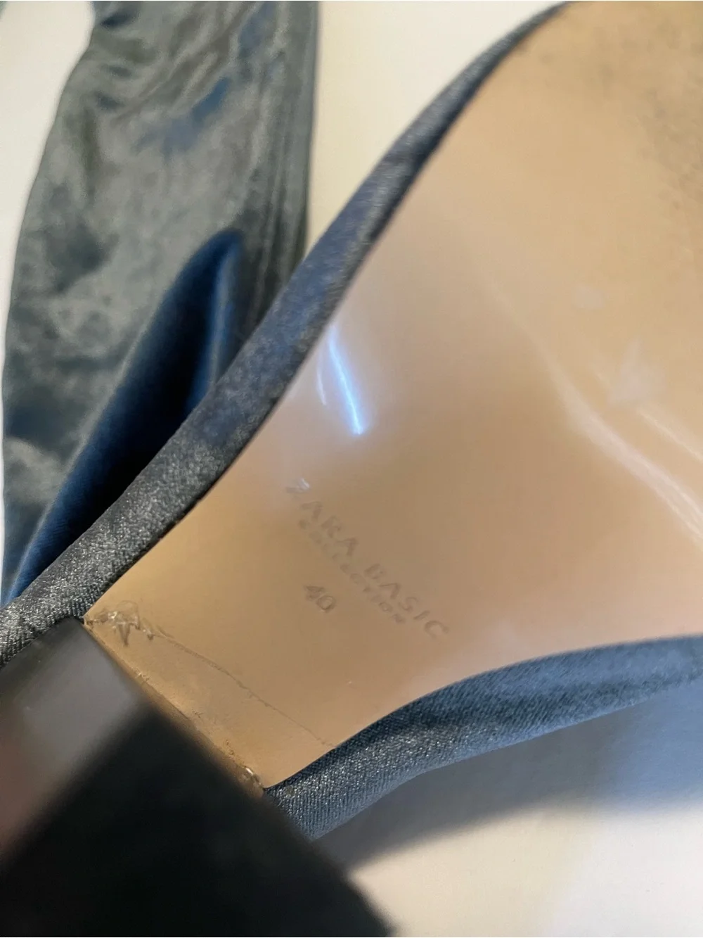 Zara boots over