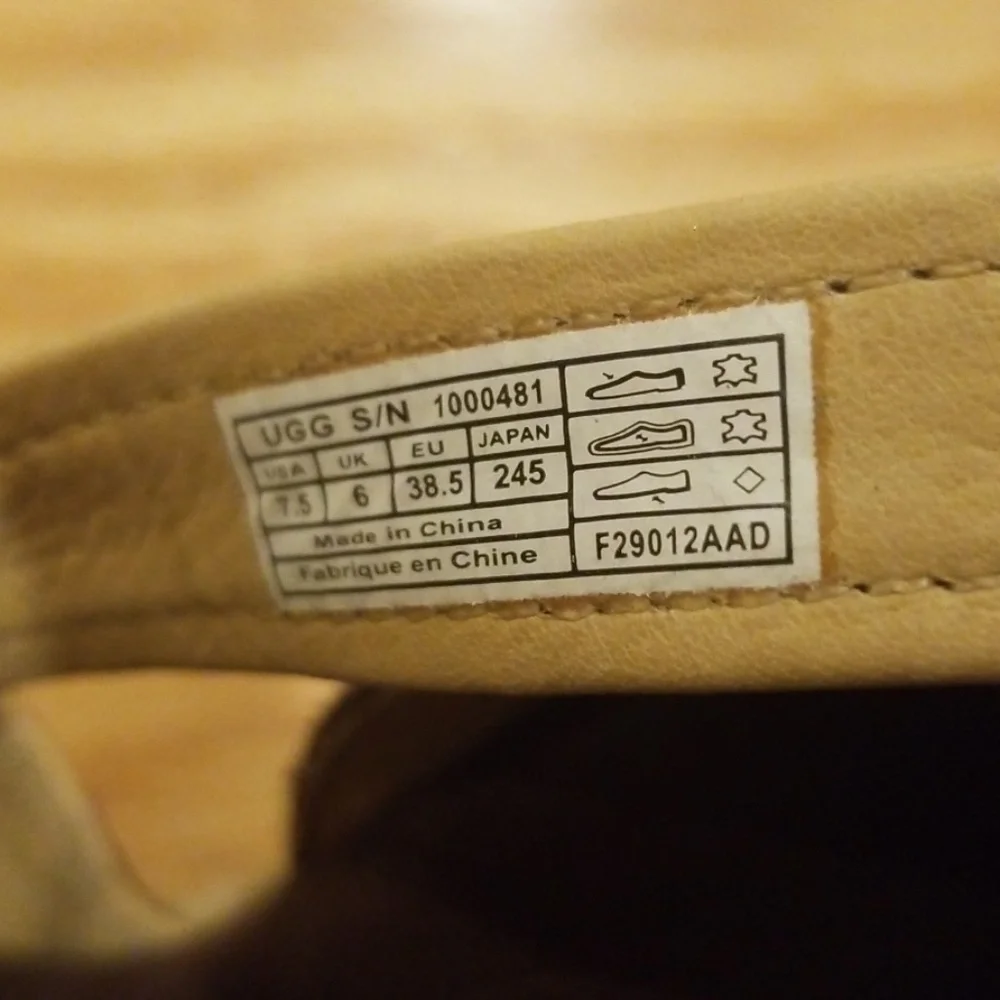 Ugg Isabella leather wedge