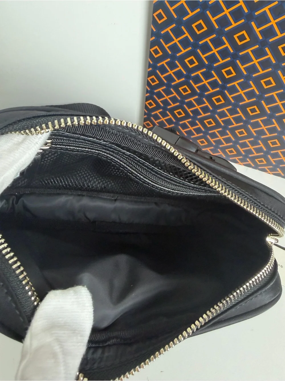 Tory Burch compact nylon