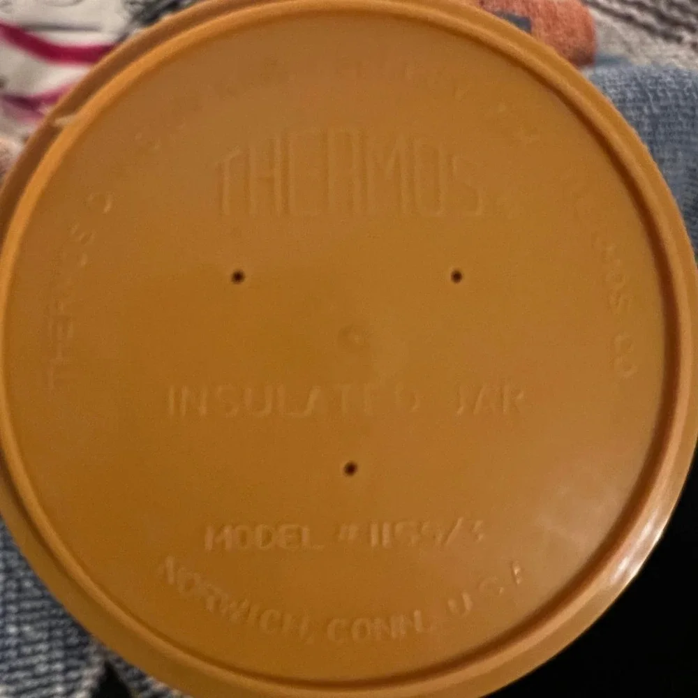 Thermos cute yellow