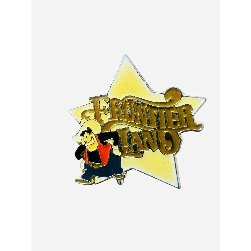 Disney Pin  DLR Disneyland 30th Anniversary‎ Pete Frontierland Pointed RARE