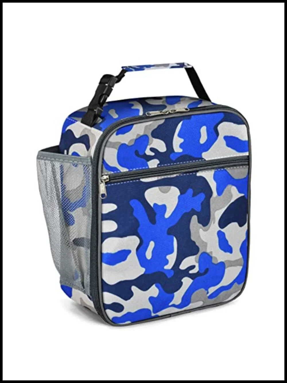 Insulated Lunch Bag Large Capacity Waterproof Oxford Cloth with Detachable