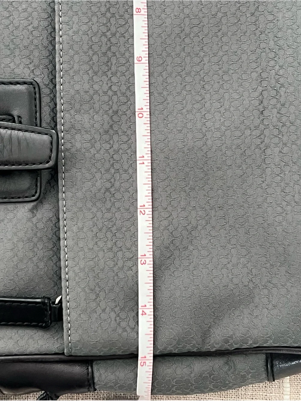 Coach sleek grey