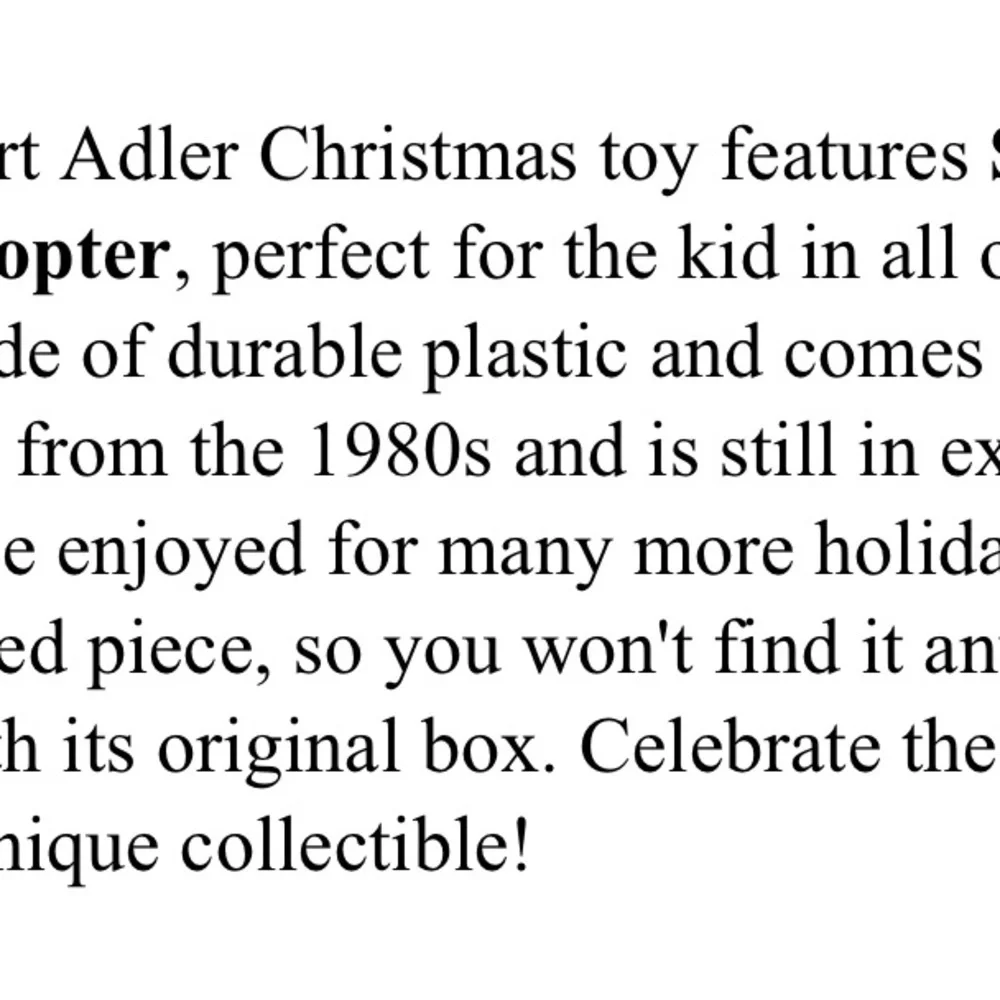 Kurt Adler charming santa