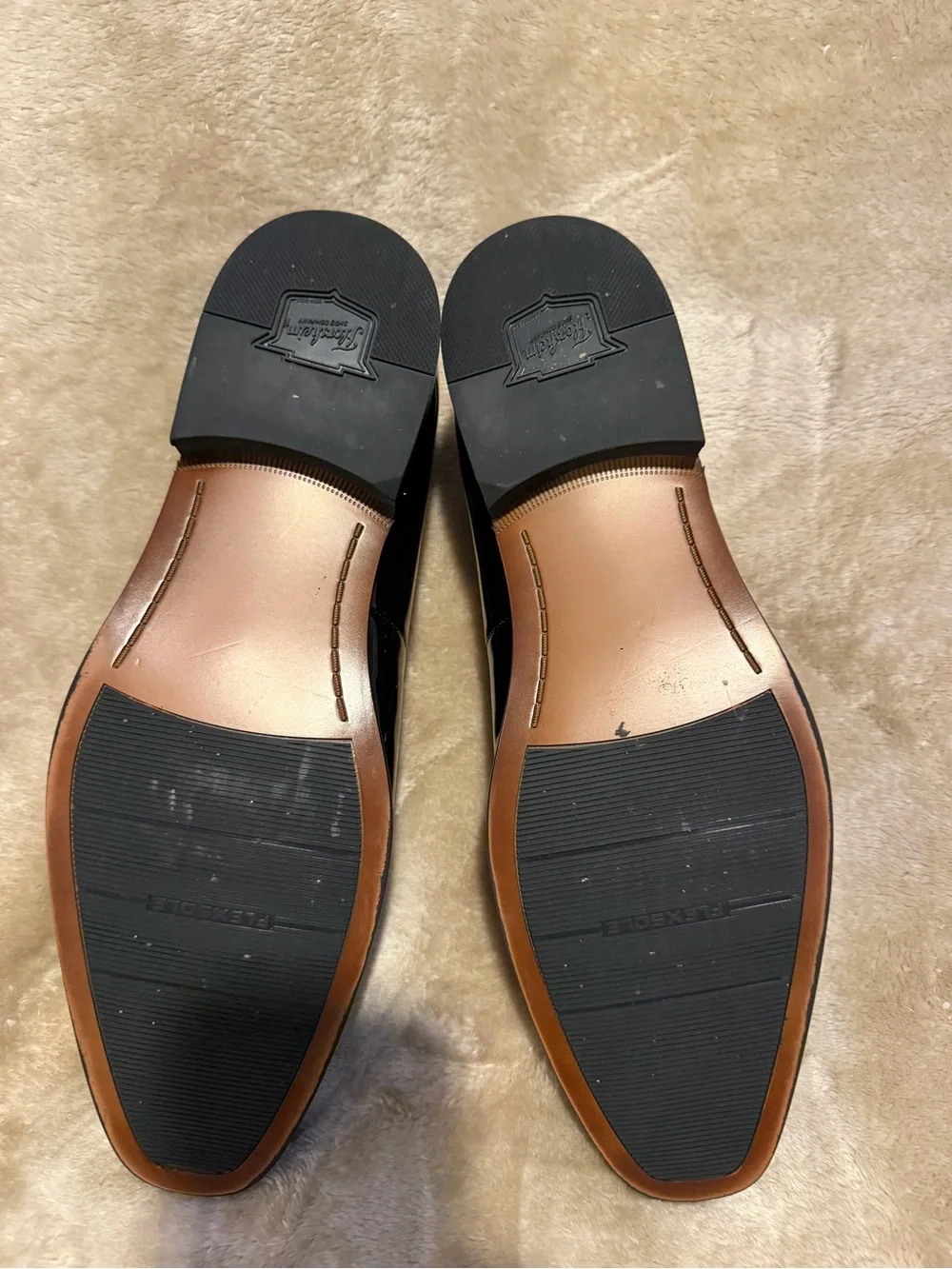 Florsheim shiny patent