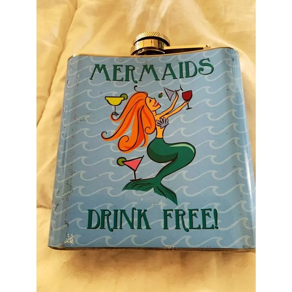 Mermaids drink‎ free Flask