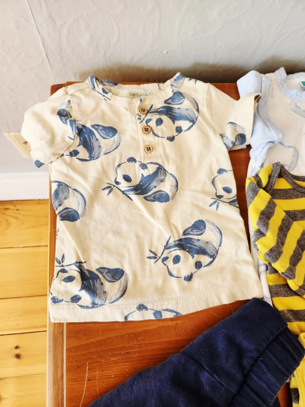 Carters month clothing