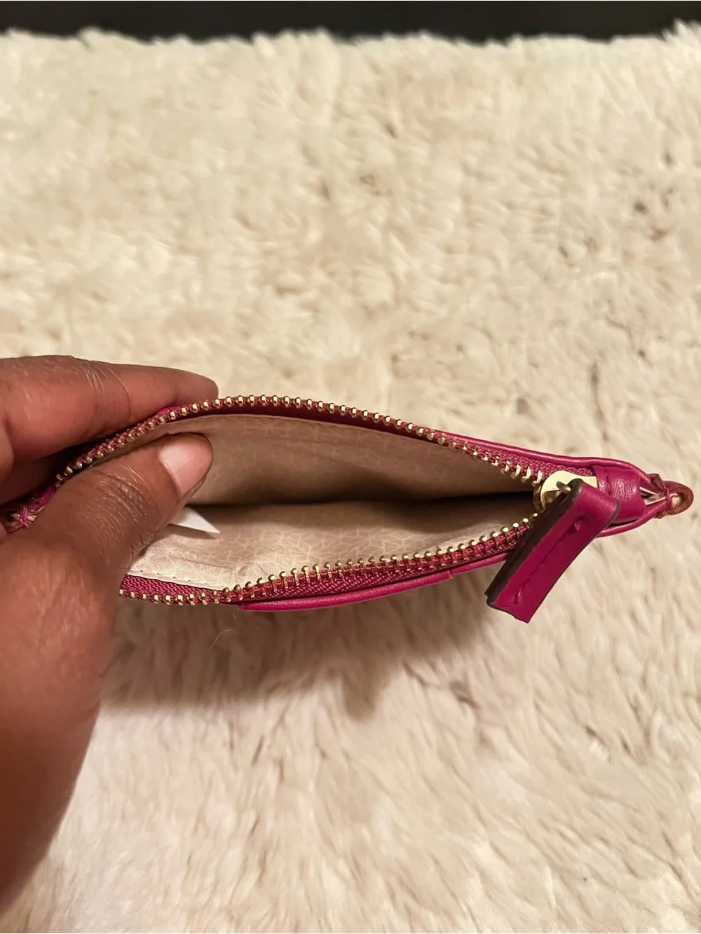 Bundle of various bags. Wallets, change purses