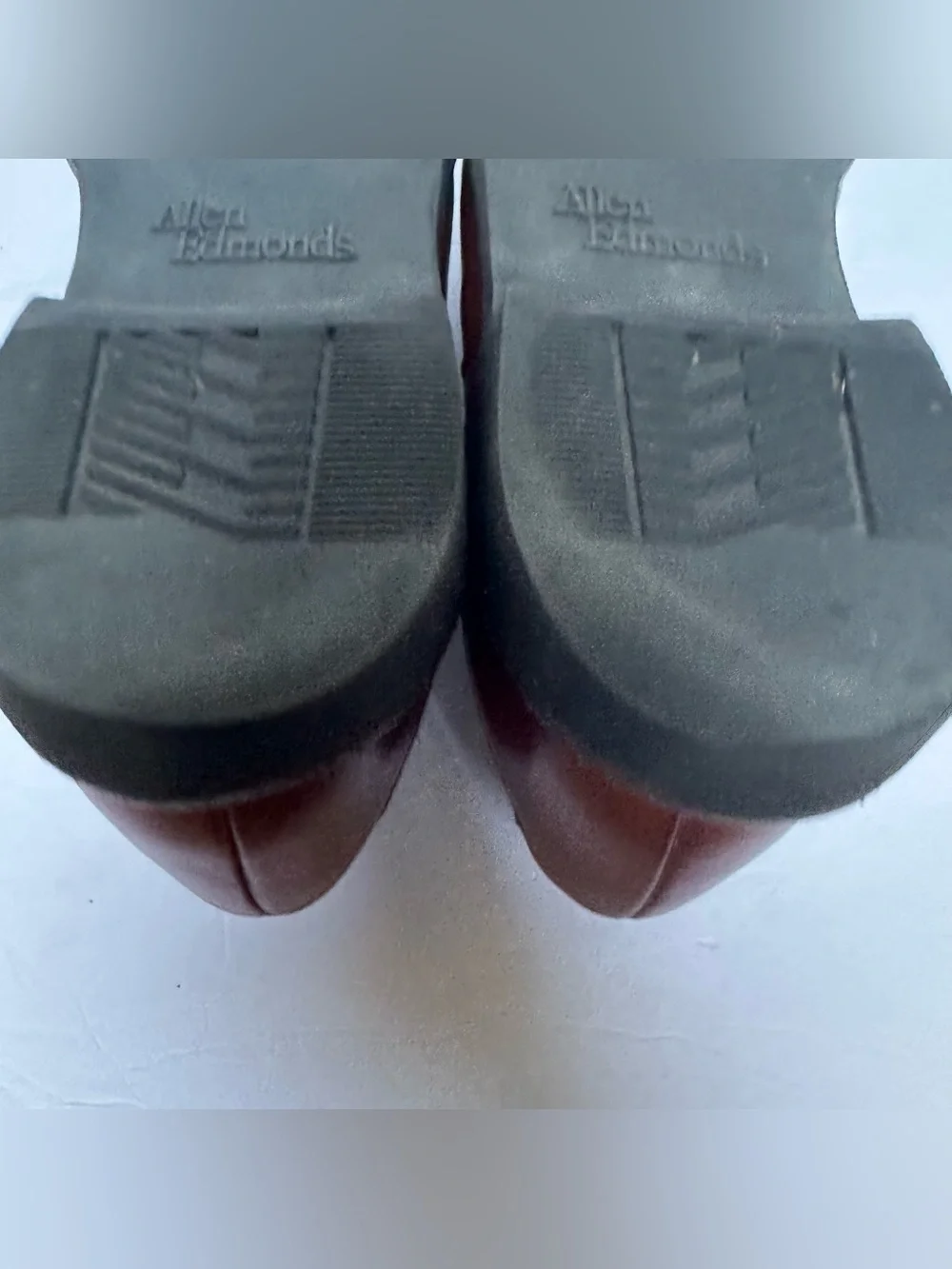 Allen Edmonds Men's Whiskey Oxfords Lace Up Split Front Dress Shoes- Size 11