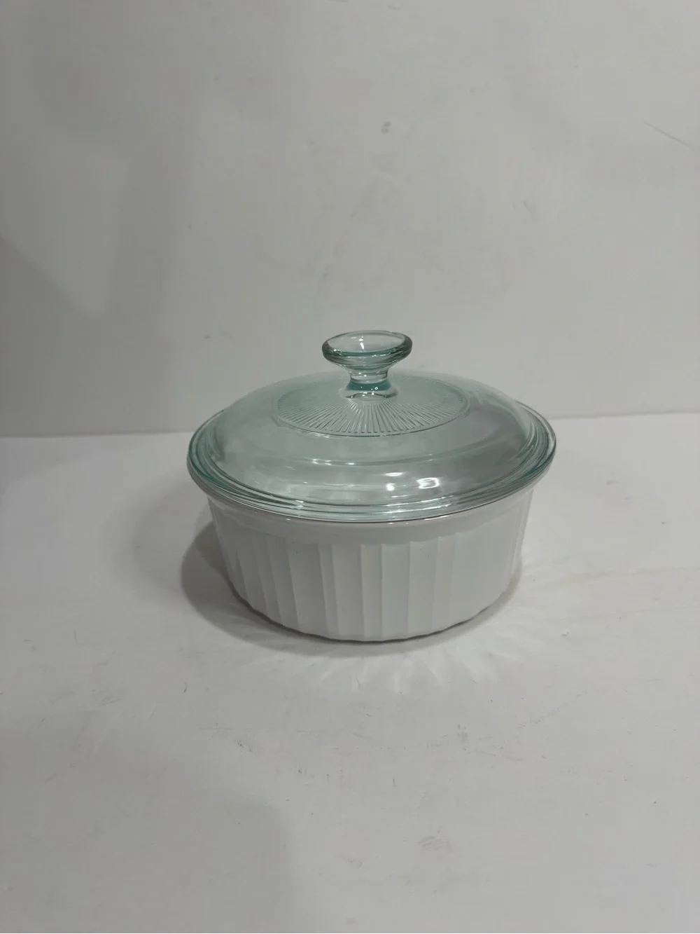 Corningware white liter