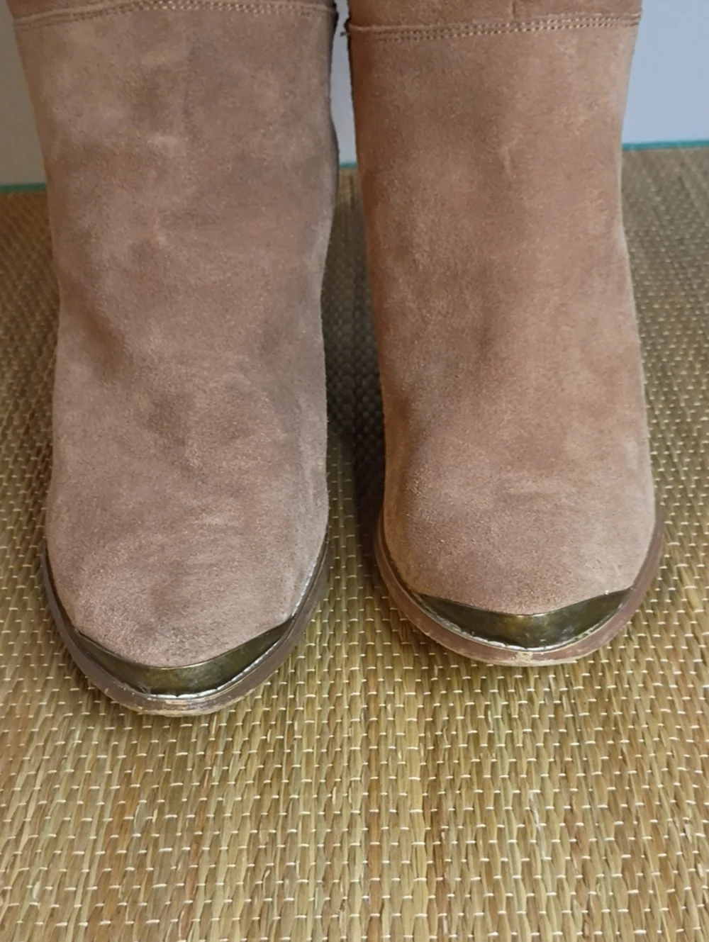 Chinese Laundry Tall Suede Over-the-Knee Boots in Tan