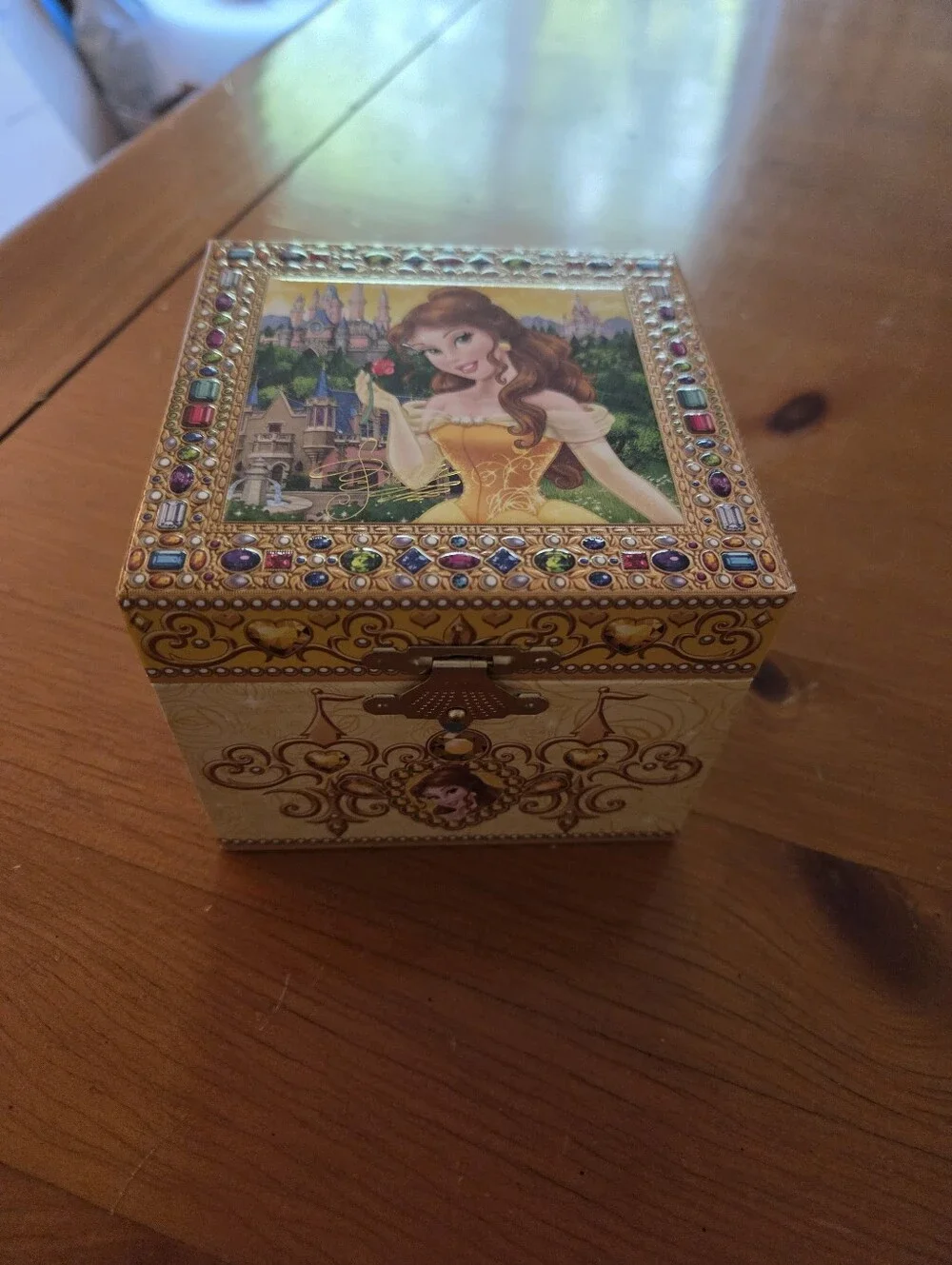 Disney Beauty And The Beast Music Jewelry Box