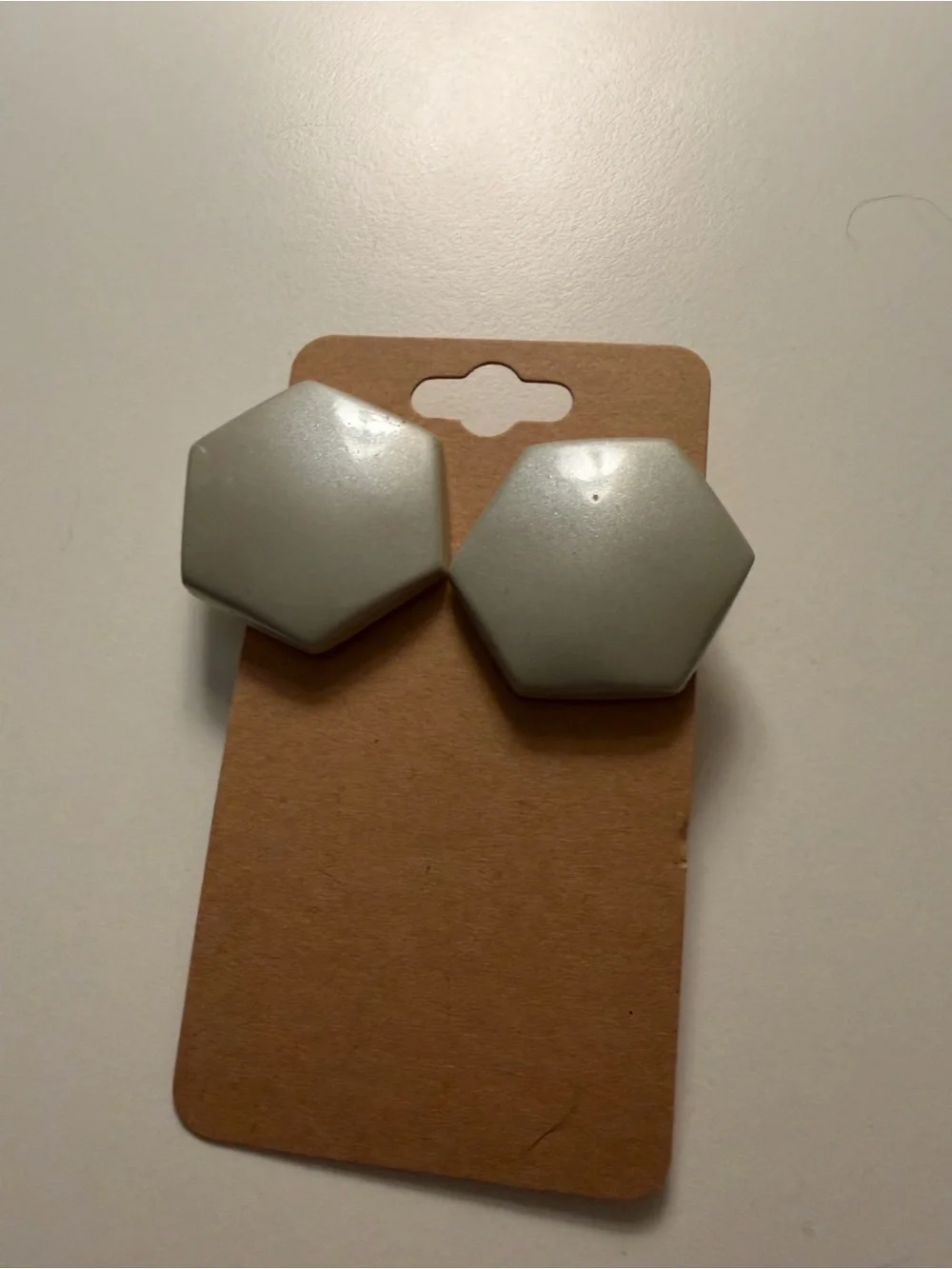 Source Unknown hexagon shaped