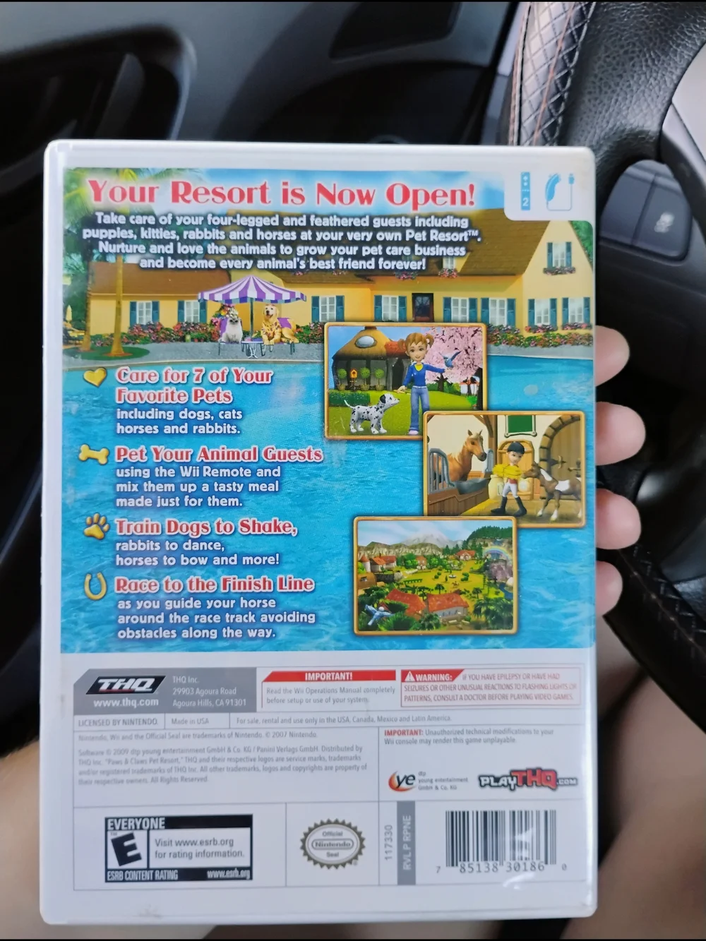 Wii games experience