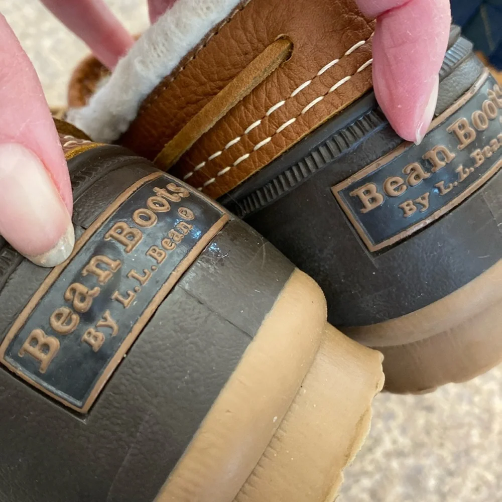L.L. Bean bean lined