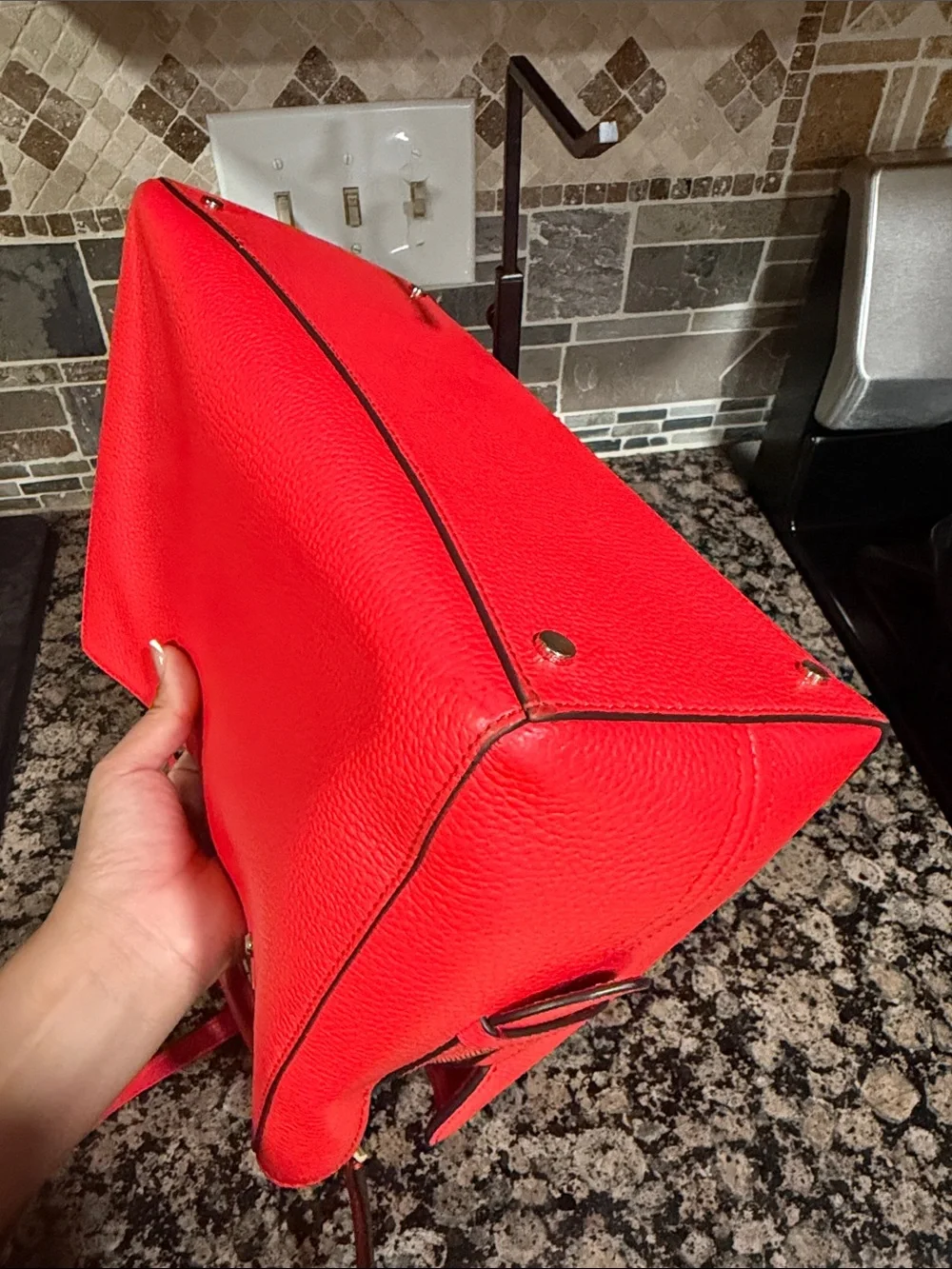 kate spade bright red