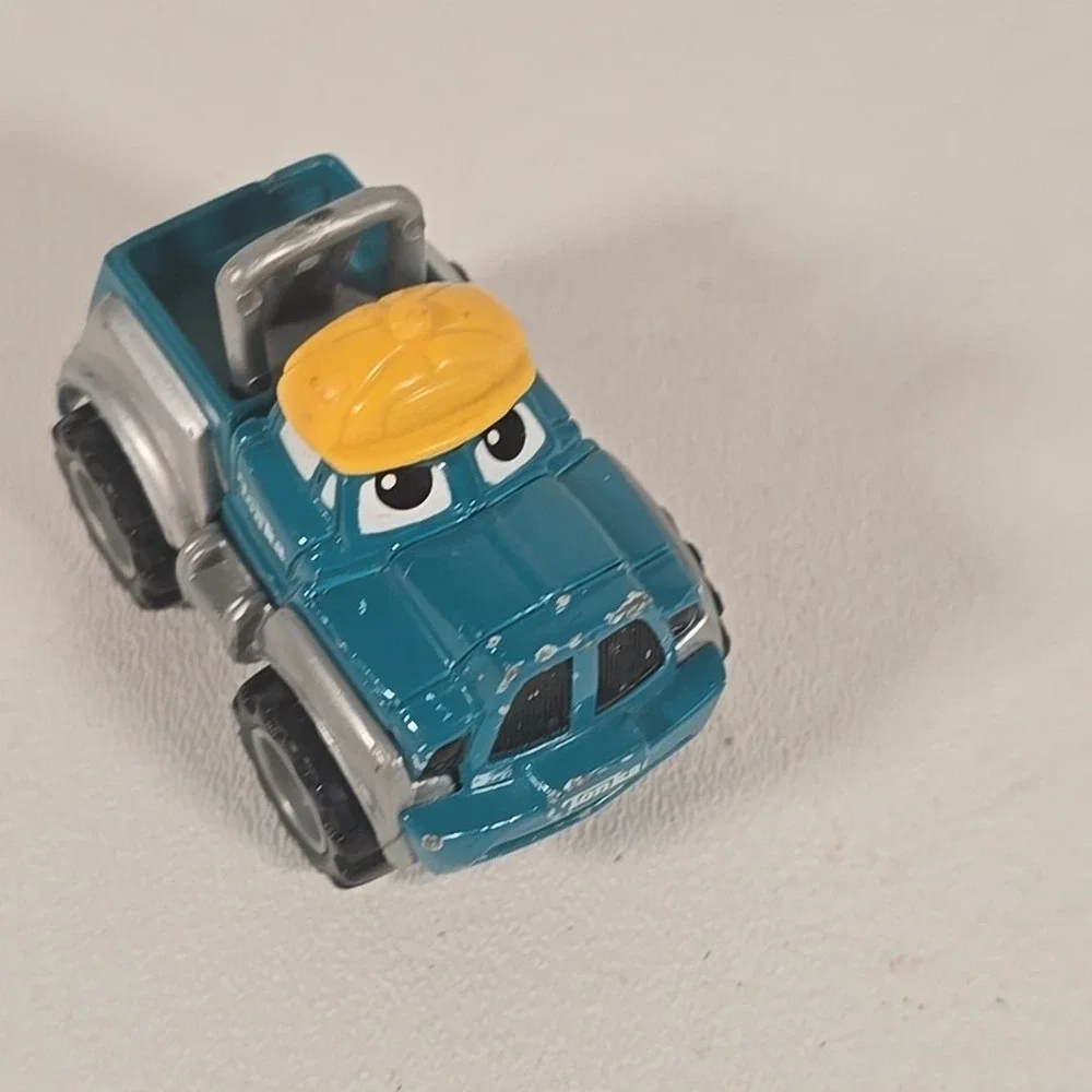 2000 Tonka Lil' Chuck & Friends Diecast Teal Pickup Workin' Chuck 2.5