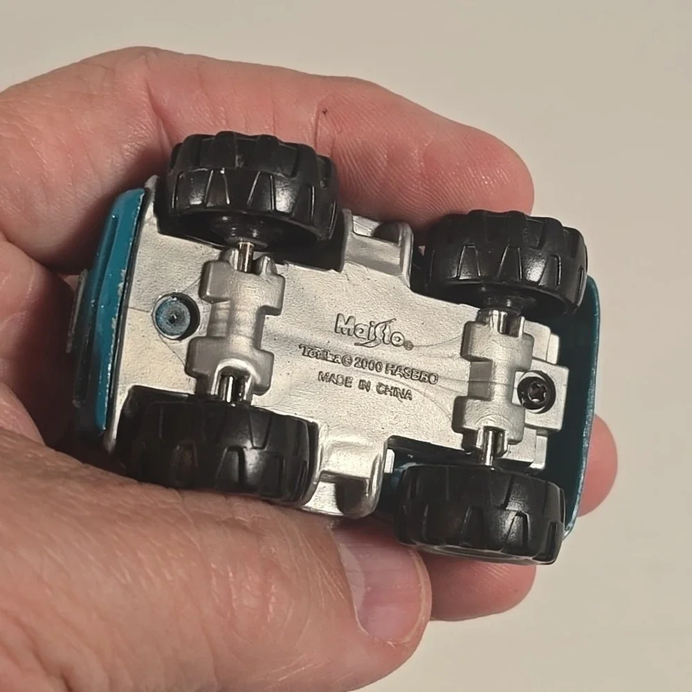 2000 Tonka Lil' Chuck & Friends Diecast Teal Pickup Workin' Chuck 2.5
