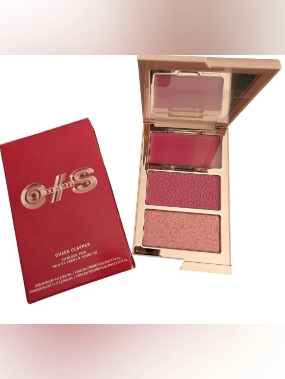 ONE/SIZE Cheek Clapper 3D Blush Trio Palette--Gwordly Pop New