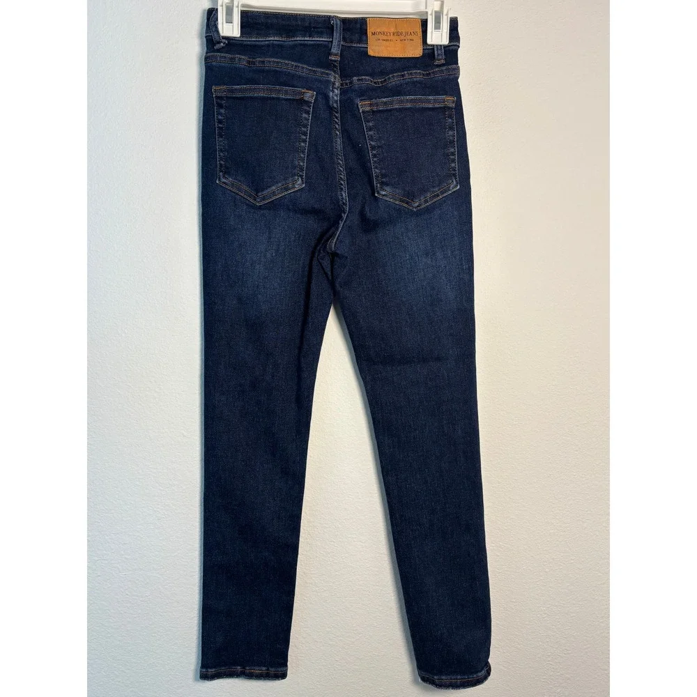 Old Navy Ballerina Jeggings Dark Wash High Rise Skinny Jeans Kids Size‎ 10