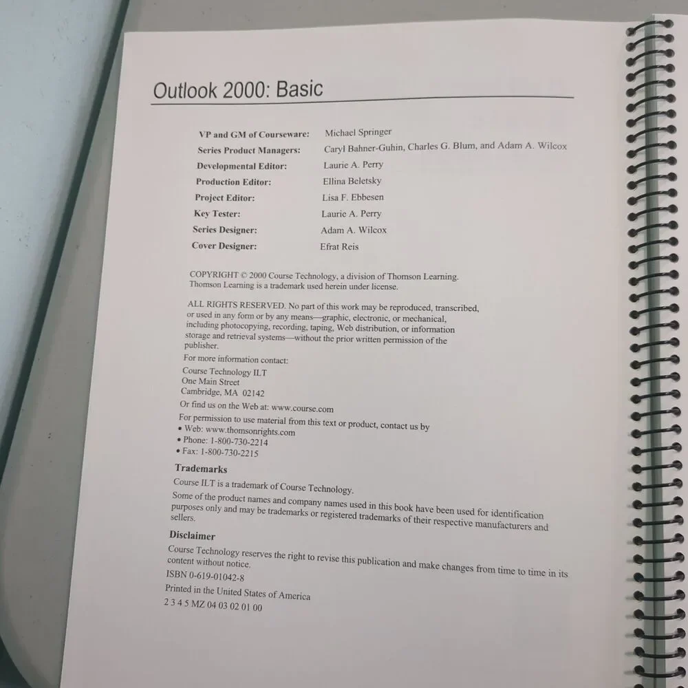 Microsoft outlook 2000