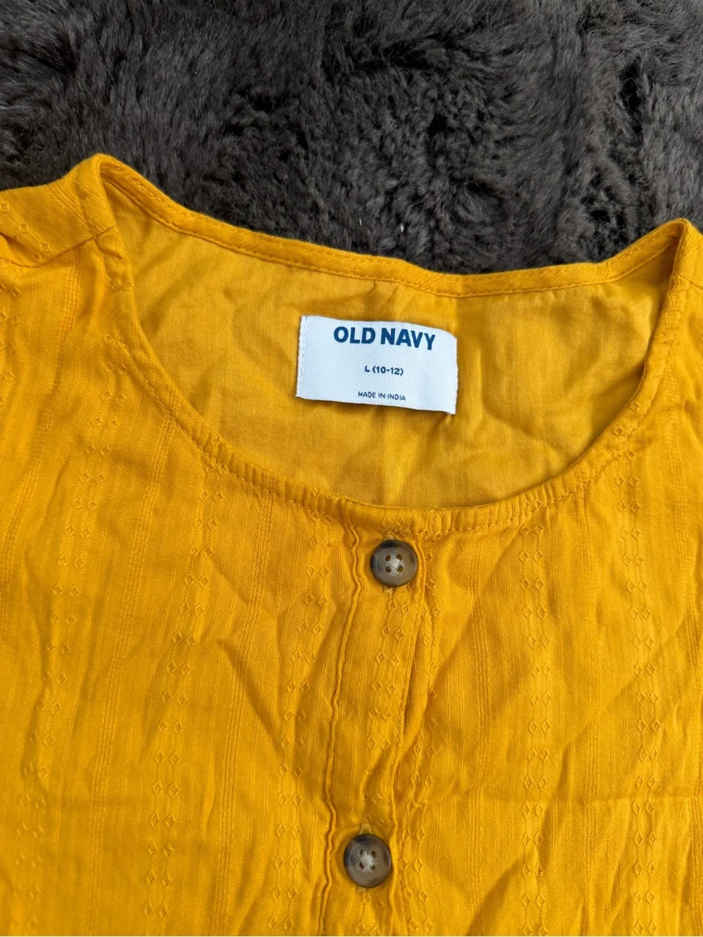Old Navy buttons bright