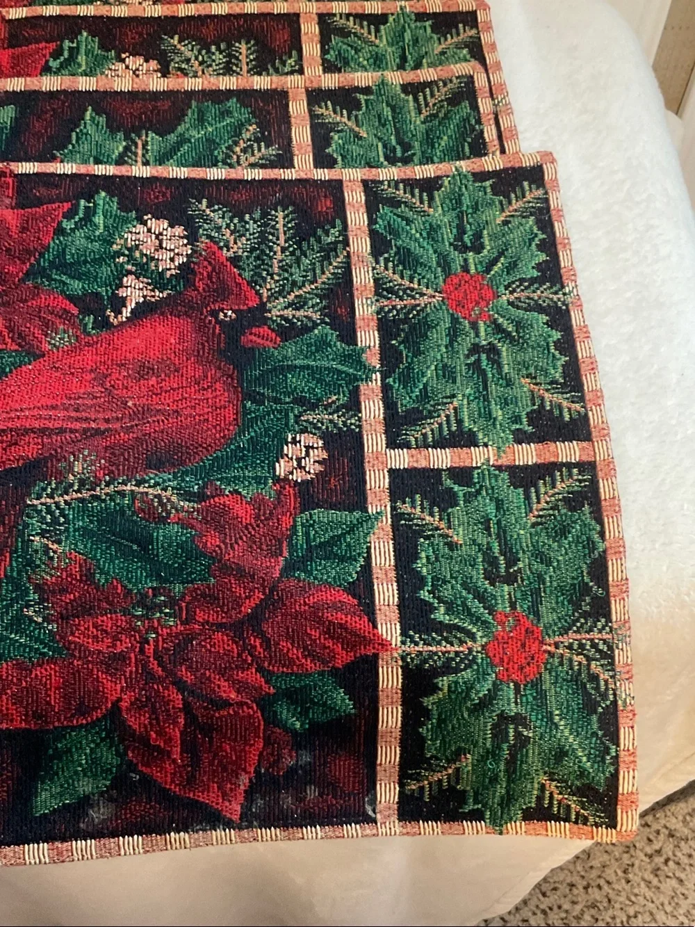 None festive placemat