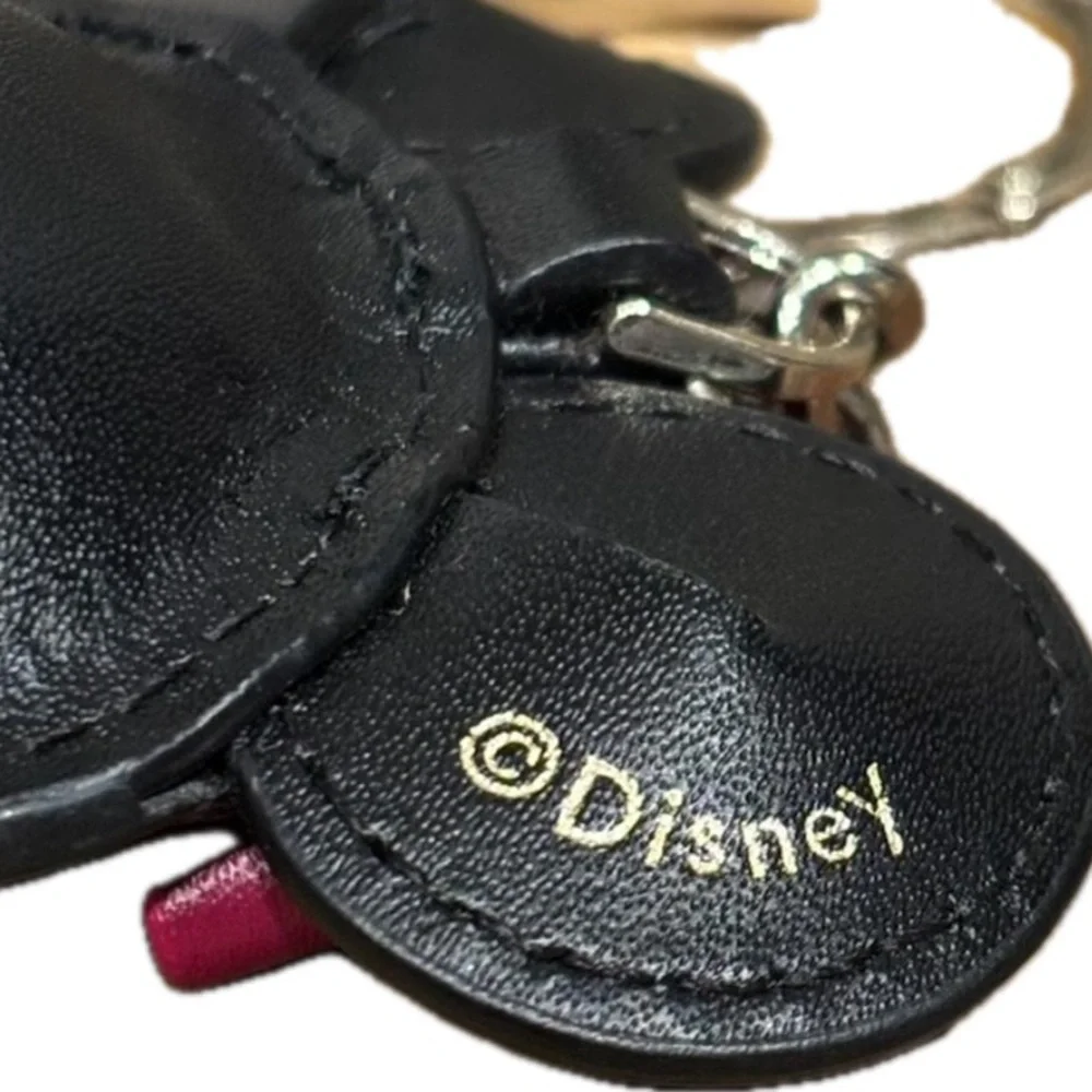 Kate Spade Disney Minnie Mouse Keychain bag Charm w dustbag NWOT