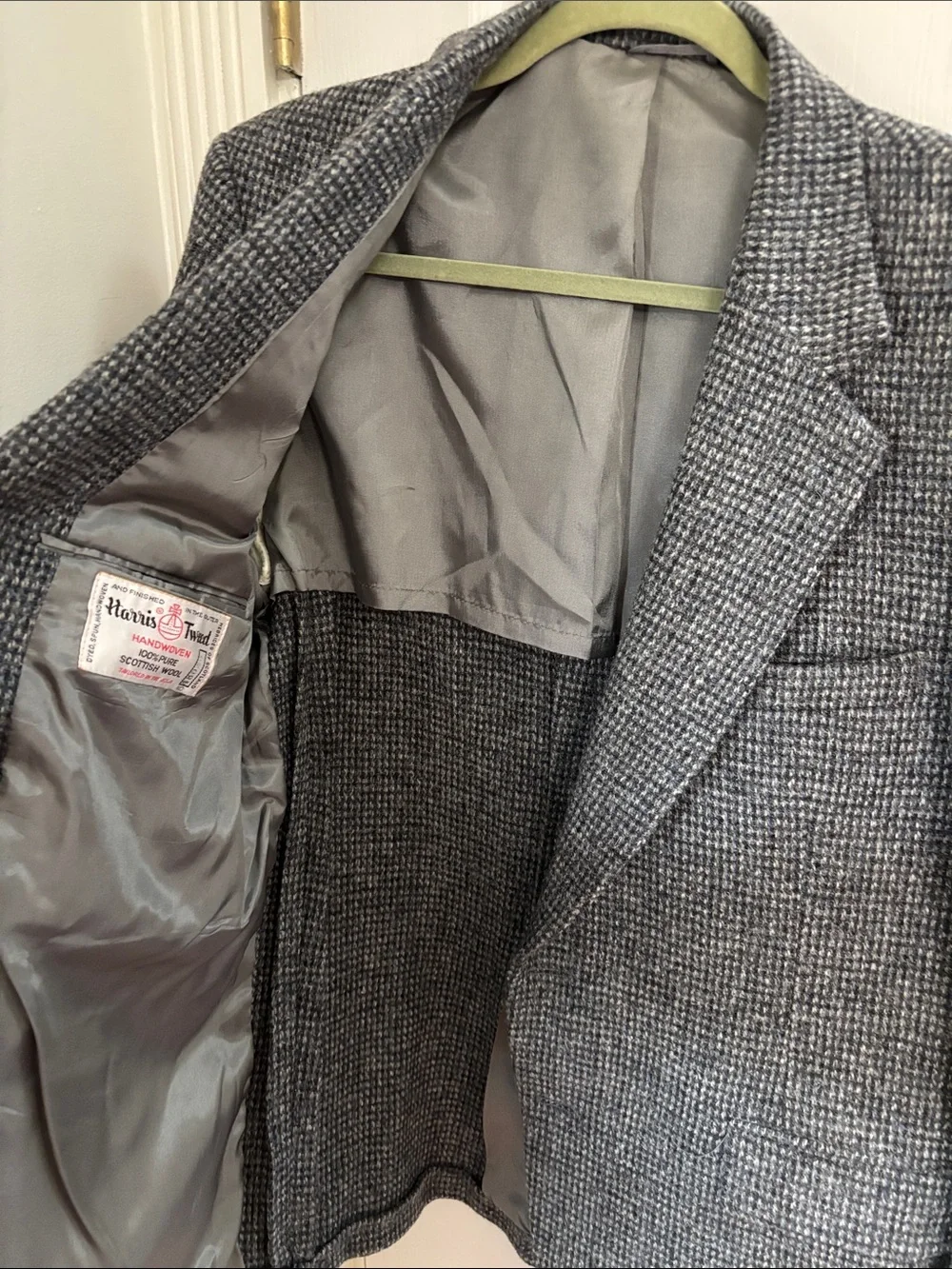 Harris Tweed versatile gray