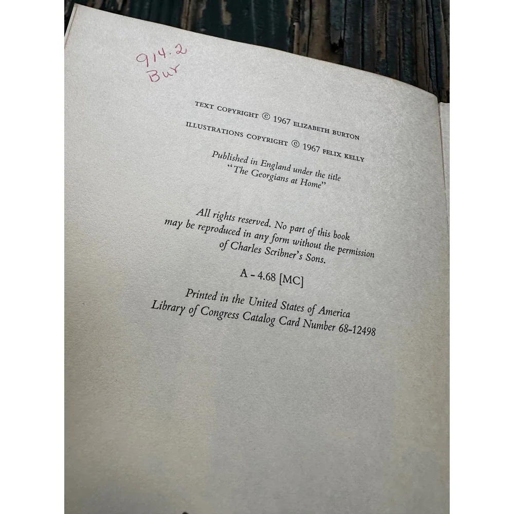Charles Scribners Sons pageant georgian