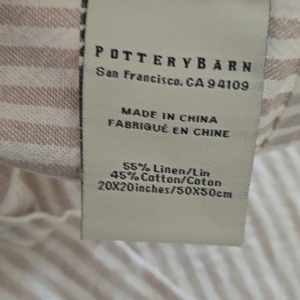 Pottery Barn #linennapkins #timelesstableware premium