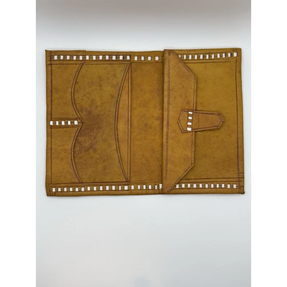 Handmade leather wallet