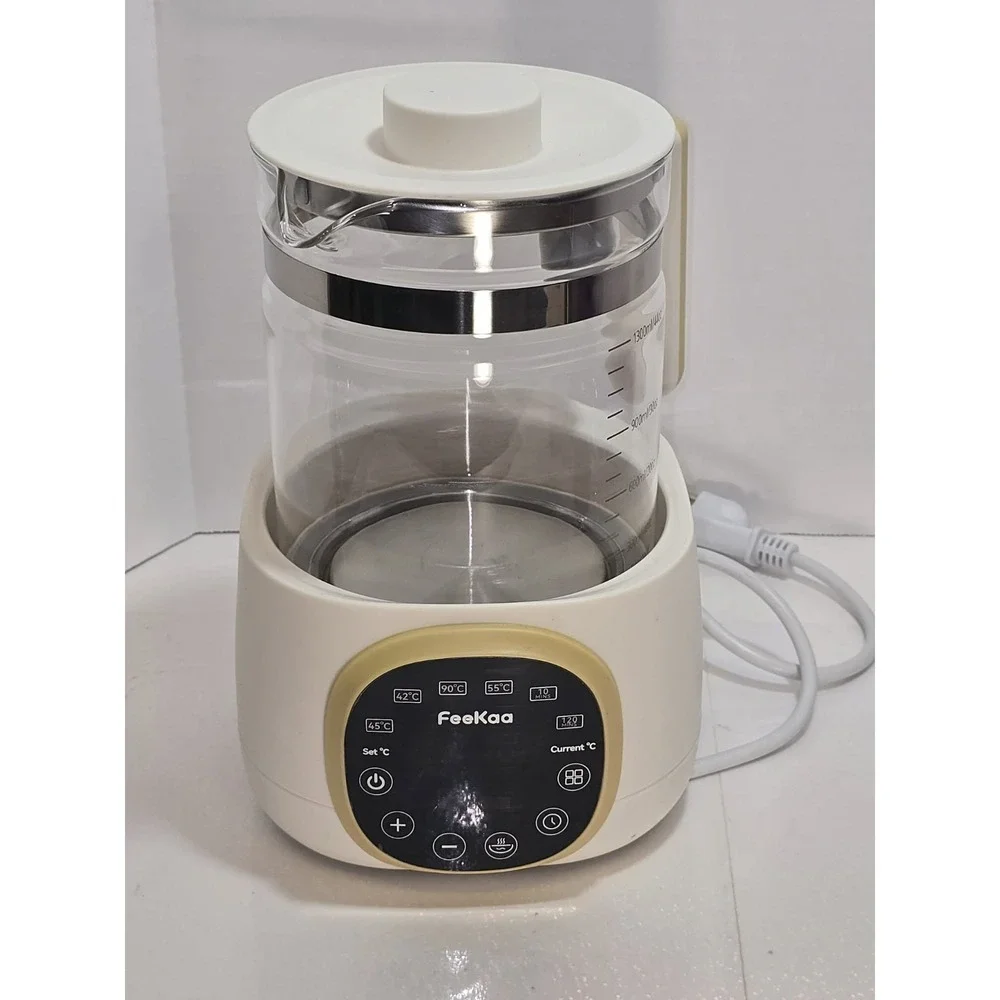 Feekaa Electric Glass Kettle EUC Retro Kitchen Countertop Appliance Bottle‎ Warm