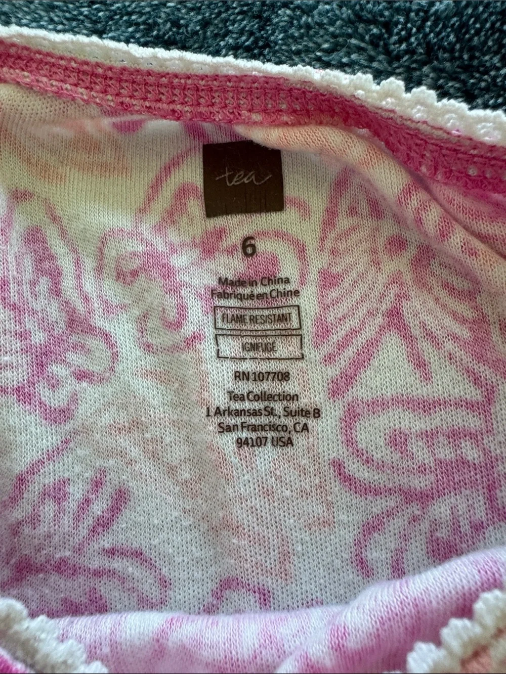 Tea Collection lightweight nightgown