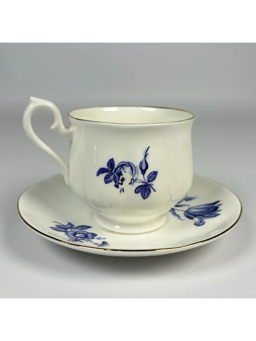 Staffordshire vintage blue
