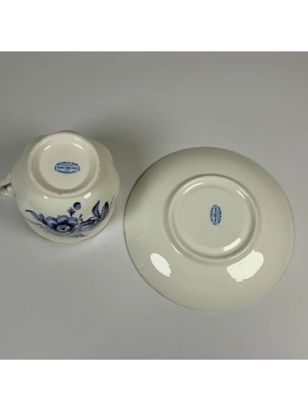 Staffordshire vintage blue