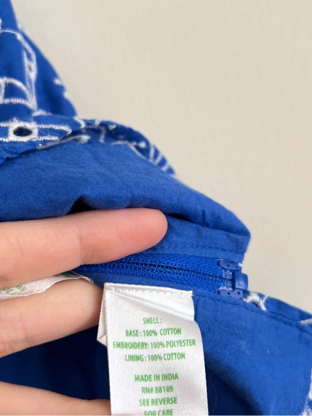 Lilly Pulitzer closure short eyelet
