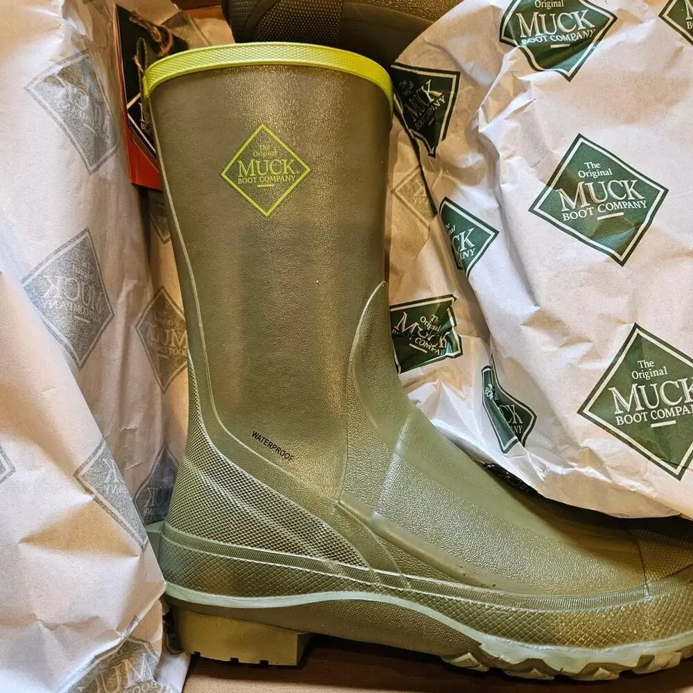Muck Boots muck green rubber